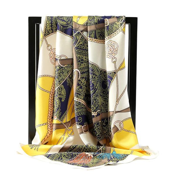 2020 silk scarves women foulard square head hijab scarf ladies shawl 90cm bandanna large wrap muffler, Blue;gray
2020 silk scarves women foulard square head hijab scarf ladies shawl 90cm bandanna large wrap muffler, Blue;gray