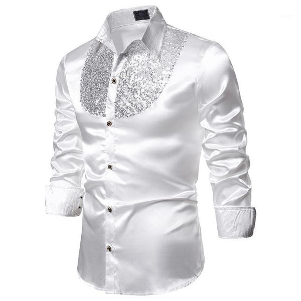 adisputent silk shiny nightclub men's stage dance nightclub graduation set luxury sequin dress long-sleeved shirt1, White;black
adisputent silk shiny nightclub men's stage dance nightclub graduation set luxury sequin dress long-sleeved shirt1, White;black