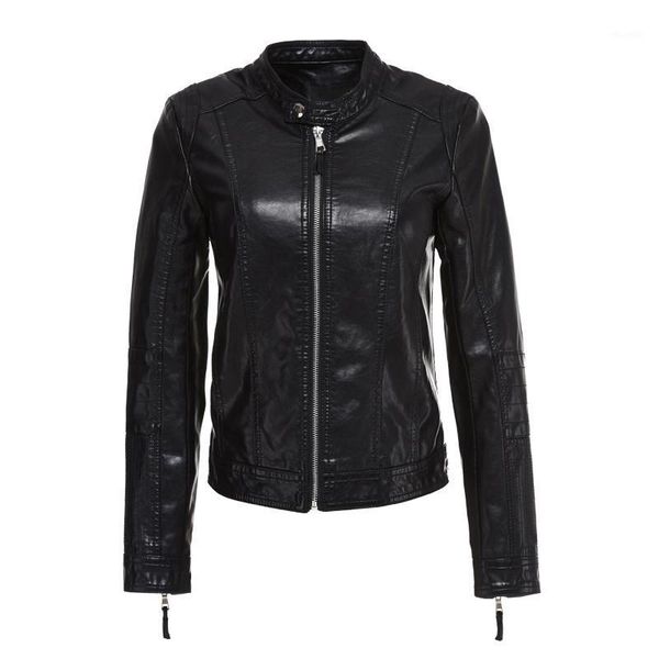 2019 autumn women new leather short section pu leather short jacket collar collar slim jacket pz17101, Black;brown
2019 autumn women new leather short section pu leather short jacket collar collar slim jacket pz17101, Black;brown
