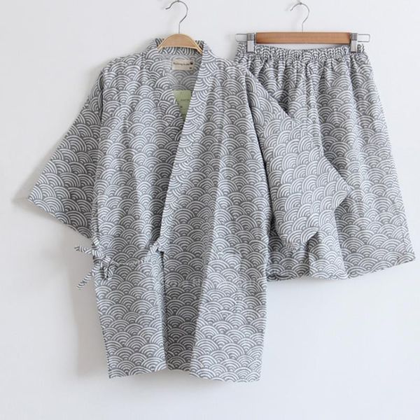 men's sleepwear 2021 summer man pajamas sets for men japanese traditional kimono yukata shorts clothing suit samurai male bathing, Black;brown
men's sleepwear 2021 summer man pajamas sets for men japanese traditional kimono yukata shorts clothing suit samurai male bathing, Black;brown