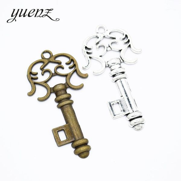 yuenz 6pcs antique silver charms metal key pendant diy jewelry necklace 51*28mm o2771, Bronze;silver
yuenz 6pcs antique silver charms metal key pendant diy jewelry necklace 51*28mm o2771, Bronze;silver