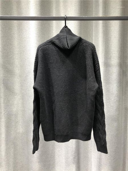 women sweater high collar long sleeve black loose autumn/winter 2020 new fashion cashmere sweater women1, White;black
women sweater high collar long sleeve black loose autumn/winter 2020 new fashion cashmere sweater women1, White;black