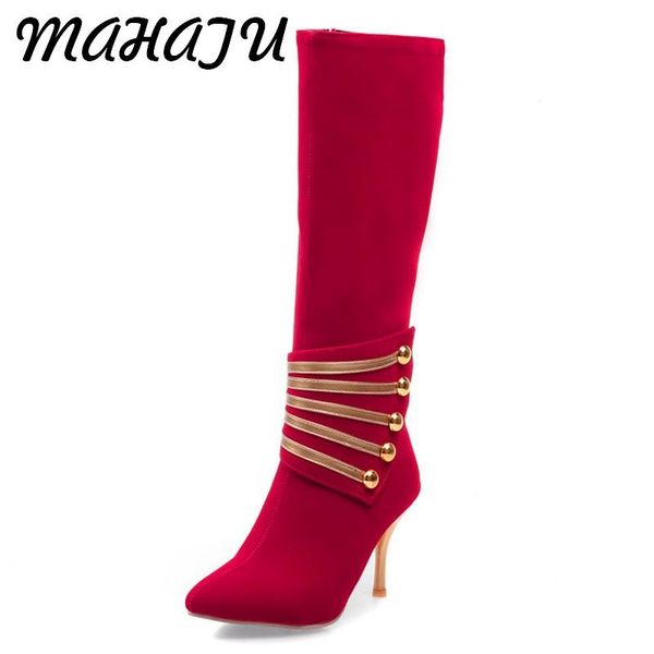 2021 plus size 34-43 women boots women shoes woman fashion knee high heels winter party boots black blue red keep warm shoes
2021 plus size 34-43 women boots women shoes woman fashion knee high heels winter party boots black blue red keep warm shoes