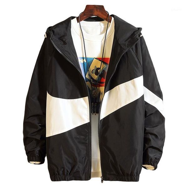 windbreaker jackets men 2019 spring new mens hooded jackets coats outerwear patchwork zipper lightweight bomber jacket big size1, Black;brown
windbreaker jackets men 2019 spring new mens hooded jackets coats outerwear patchwork zipper lightweight bomber jacket big size1, Black;brown