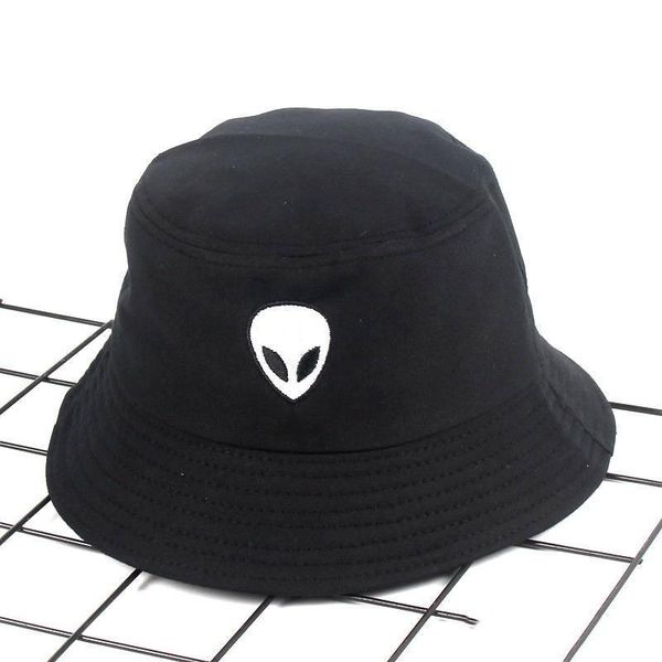 cloches 2021 cotton alien pattern embroidery bucket hat fisherman outdoor travel foldable sun cap hats for men and women 542
cloches 2021 cotton alien pattern embroidery bucket hat fisherman outdoor travel foldable sun cap hats for men and women 542