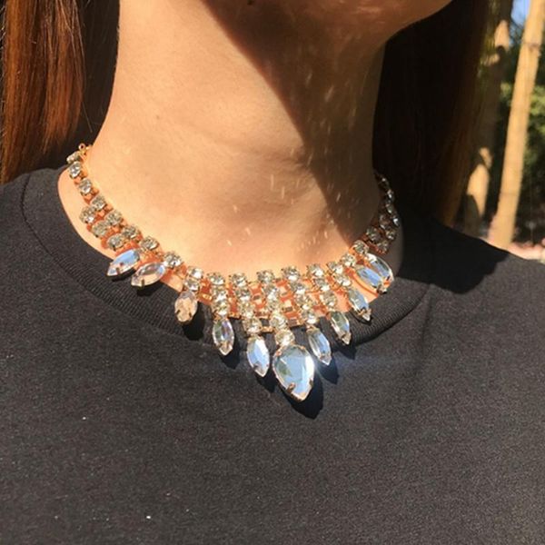 chokers luxurious water drop zircon tassel tennis necklace fashion glitter rhinestone choker for women party jewelry, Golden;silver
chokers luxurious water drop zircon tassel tennis necklace fashion glitter rhinestone choker for women party jewelry, Golden;silver