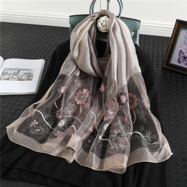 scarves elegant embroidery silk scarf for ladies wool shawls wraps hijab women foulard female beach stoles bufanda 2021, Blue;gray
scarves elegant embroidery silk scarf for ladies wool shawls wraps hijab women foulard female beach stoles bufanda 2021, Blue;gray