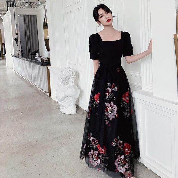 oversize 3xl black flower mesh evening dress full length women prom gown elegant pleated formal dress vestidos de festa1, Red
oversize 3xl black flower mesh evening dress full length women prom gown elegant pleated formal dress vestidos de festa1, Red