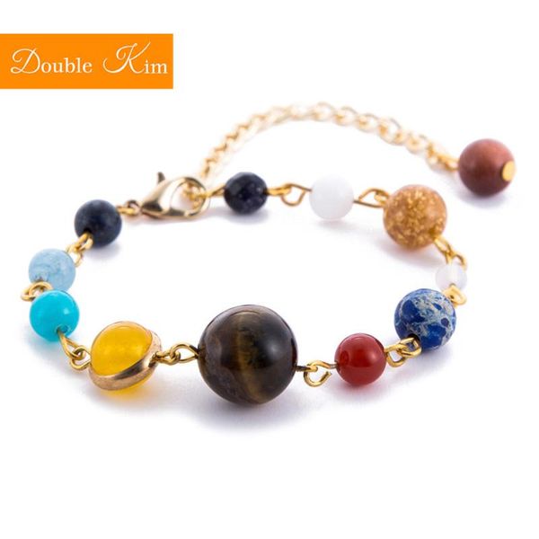 link, chain the eight planets bracelet titanium stainless steel material inlaid natural jewel gold color trendy bracelets women jewelry gift, Black
link, chain the eight planets bracelet titanium stainless steel material inlaid natural jewel gold color trendy bracelets women jewelry gift, Black