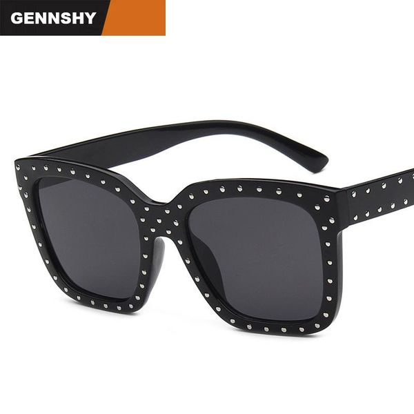sunglasses 2021 sell square rivet women men classic brand design nails sun glasses dirving black frame gradient grey lenses, White;black
sunglasses 2021 sell square rivet women men classic brand design nails sun glasses dirving black frame gradient grey lenses, White;black