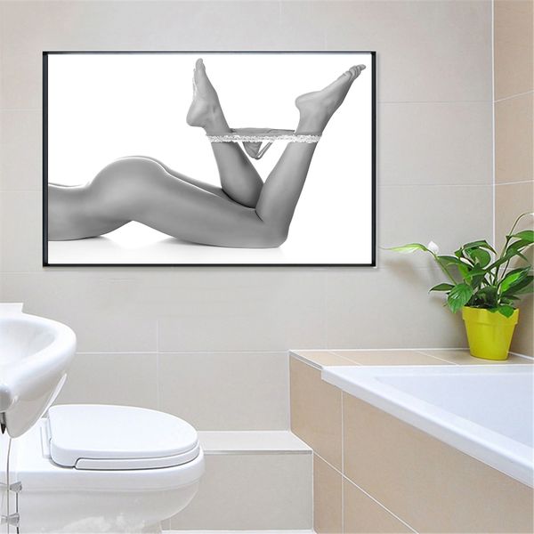 lady long legs canvas painting modern printed wall pictures for bathroom decor bedroom black white girls posters and prints
lady long legs canvas painting modern printed wall pictures for bathroom decor bedroom black white girls posters and prints