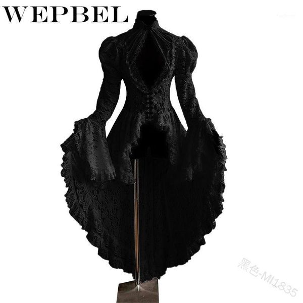 casual dresses wepbel women fashion gothic tuxedo jacket medieval aristocratic ladies long sleeve lace stitching vampire lolita cosplay dres, Black;gray
casual dresses wepbel women fashion gothic tuxedo jacket medieval aristocratic ladies long sleeve lace stitching vampire lolita cosplay dres, Black;gray