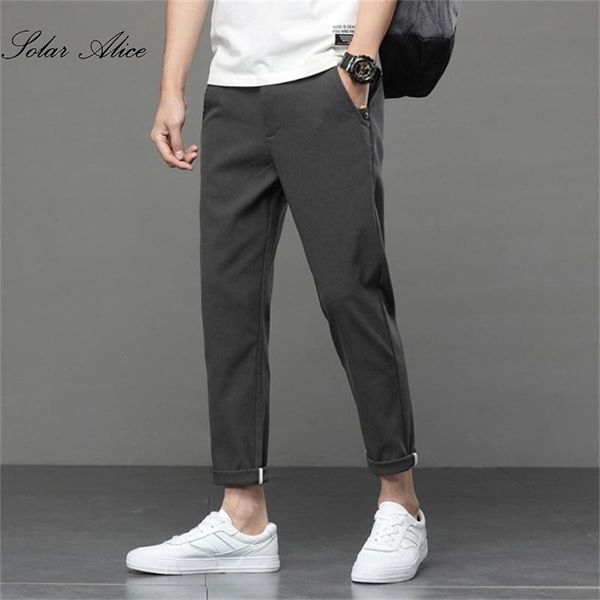 2021 men's summer new mid-waist straight ankle-length casual pants thin stretch slim straight, Black
2021 men's summer new mid-waist straight ankle-length casual pants thin stretch slim straight, Black
