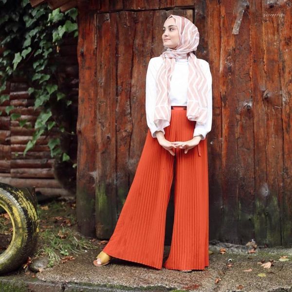 women's pants & capris wepbel pleated wide leg women trousers arab girl's muslim fashion high waist summer islamic clothing1, Black;white
women's pants & capris wepbel pleated wide leg women trousers arab girl's muslim fashion high waist summer islamic clothing1, Black;white