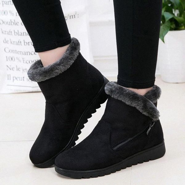womens boots wedge platform snow boots women thick plush zipper slip-resistant winter shoes size 35-41 #c92w, Black
womens boots wedge platform snow boots women thick plush zipper slip-resistant winter shoes size 35-41 #c92w, Black