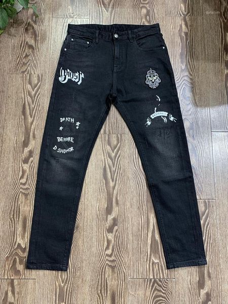 bk1114 fashion men's jeans 2020 runway luxury european design party style men's clothing1, Blue 
bk1114 fashion men's jeans 2020 runway luxury european design party style men's clothing1, Blue