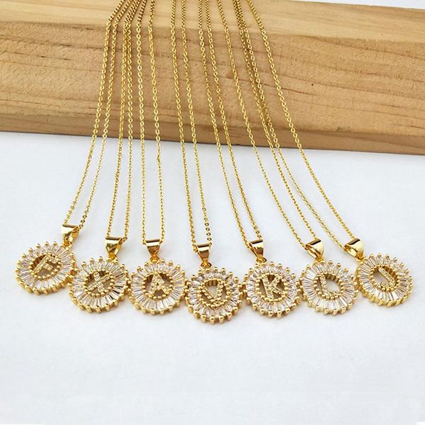10pcs new design gold color charms micro pave crystal cubic zircon cz 26 alphabet letters pendant necklaces 431, Silver
10pcs new design gold color charms micro pave crystal cubic zircon cz 26 alphabet letters pendant necklaces 431, Silver