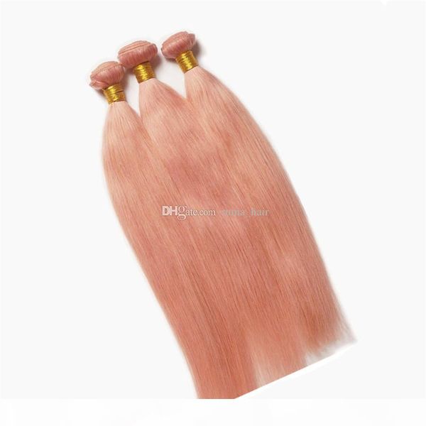 rose gold human hair bundles silky straight rose pink brazilian virgin hair extensions 3 bundles deals straight hair wefts for sale, Black;brown
rose gold human hair bundles silky straight rose pink brazilian virgin hair extensions 3 bundles deals straight hair wefts for sale, Black;brown