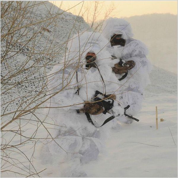 winter 3d white snow ghillie suits sniper tactical woodland hidden clothes universal camouflage set, Camo
winter 3d white snow ghillie suits sniper tactical woodland hidden clothes universal camouflage set, Camo