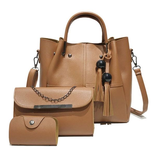 3pcs women lady leather handbag tassel shoulder bags tote purse messenger satchel handle bag set c1223
3pcs women lady leather handbag tassel shoulder bags tote purse messenger satchel handle bag set c1223