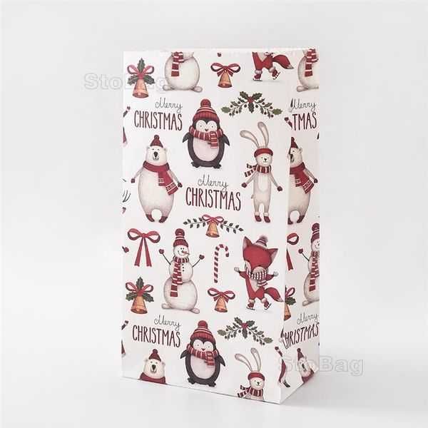 stobag 10шт рождество бумажный мешок для хранения счастливый новый год подарков конфеты шоколад упаковка hat выпечка печенье украшение парти 
stobag 10шт рождество бумажный мешок для хранения счастливый новый год подарков конфеты шоколад упаковка hat выпечка печенье украшение парти