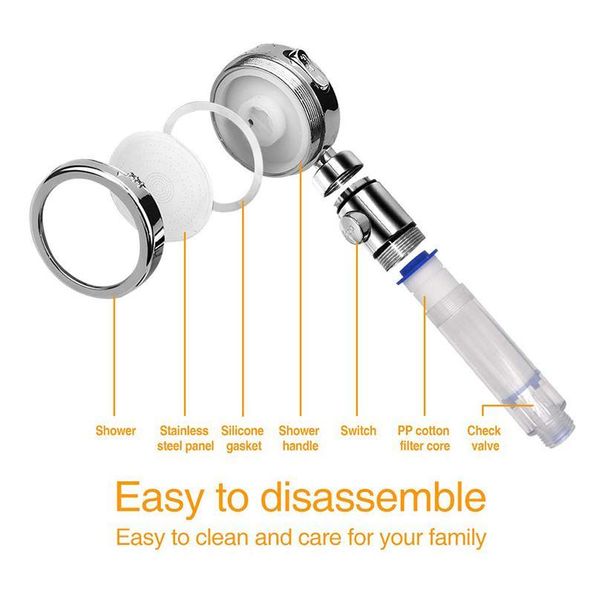 zhangji 3-function filter element high pressure shower head sbutton multifunction sprayer water saving bathroom a qylhhw
zhangji 3-function filter element high pressure shower head sbutton multifunction sprayer water saving bathroom a qylhhw
