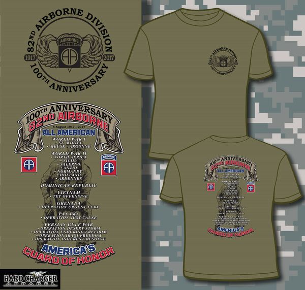 2019 fashion 82nd airborne 100th anniversary all american fort bragg nc outstanding t shirt double side tees sport hooded sweatshirt hoodie
2019 fashion 82nd airborne 100th anniversary all american fort bragg nc outstanding t shirt double side tees sport hooded sweatshirt hoodie
