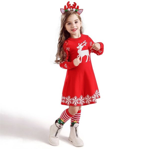 new year girls knitted dress autumn winter clothes reindeer kids dress for little girl princess cotton warm christmas dresses, Red;yellow
new year girls knitted dress autumn winter clothes reindeer kids dress for little girl princess cotton warm christmas dresses, Red;yellow