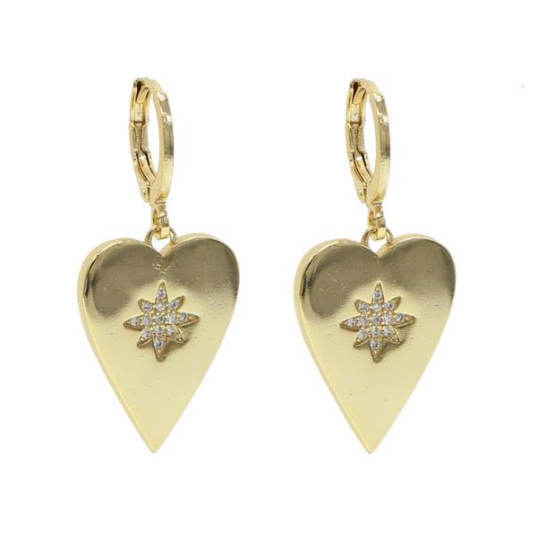 dangle & chandelier gold star signet earring micro pave cz starburst heart shaped charm, Silver
dangle & chandelier gold star signet earring micro pave cz starburst heart shaped charm, Silver