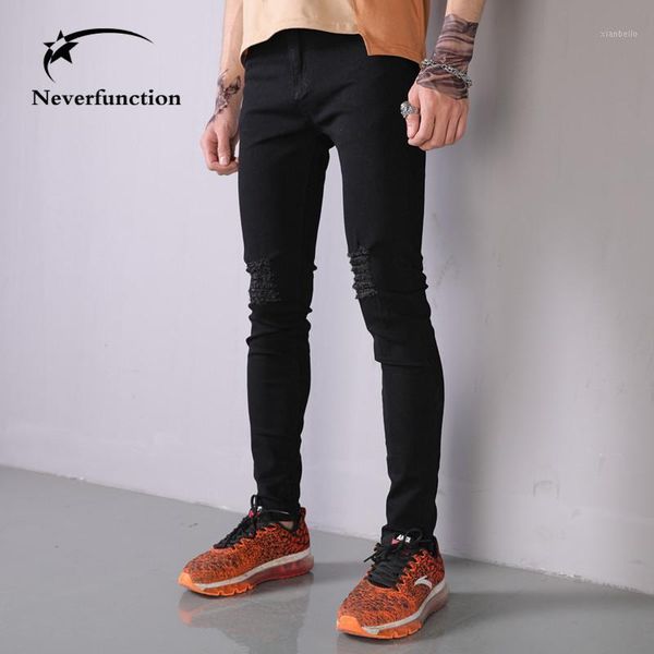 men skinny ripped black jeans cotton stretch slim hip hop streetwear motorcycle men holes jogger denim trousers1, Blue
men skinny ripped black jeans cotton stretch slim hip hop streetwear motorcycle men holes jogger denim trousers1, Blue