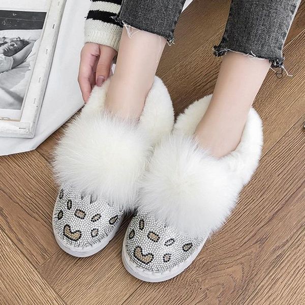 winter boots women home fur flats shoes boots female women shoes winter fashion rhinestone booties woman snow ladies, Black
winter boots women home fur flats shoes boots female women shoes winter fashion rhinestone booties woman snow ladies, Black