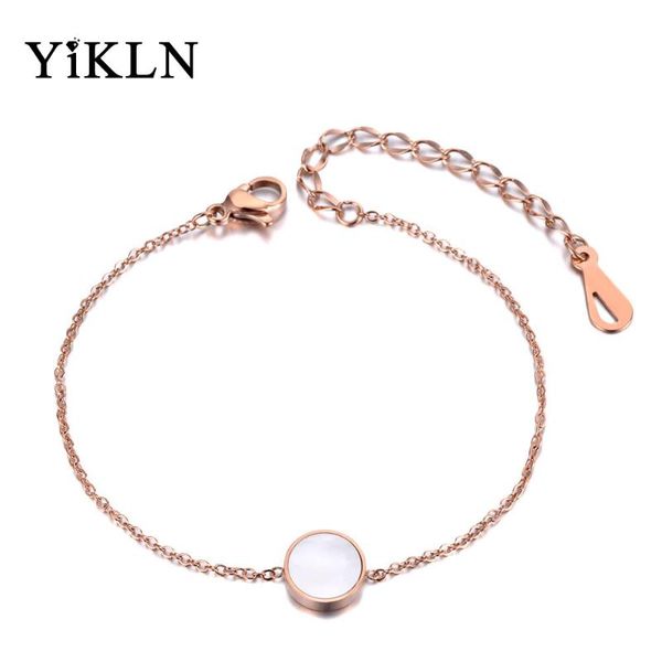 link, chain yikln stainless steel white/black shell charm bracelets bangle for women girls trendy link bohemia beach jewelry yb19022
link, chain yikln stainless steel white/black shell charm bracelets bangle for women girls trendy link bohemia beach jewelry yb19022