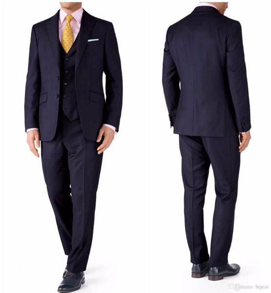 fantastic side vent two buttons navy blue groom tuxedos groomsmen notch lapel mens suits blazers (jacket+pants+vest+tie) w:1187, White;black
fantastic side vent two buttons navy blue groom tuxedos groomsmen notch lapel mens suits blazers (jacket+pants+vest+tie) w:1187, White;black