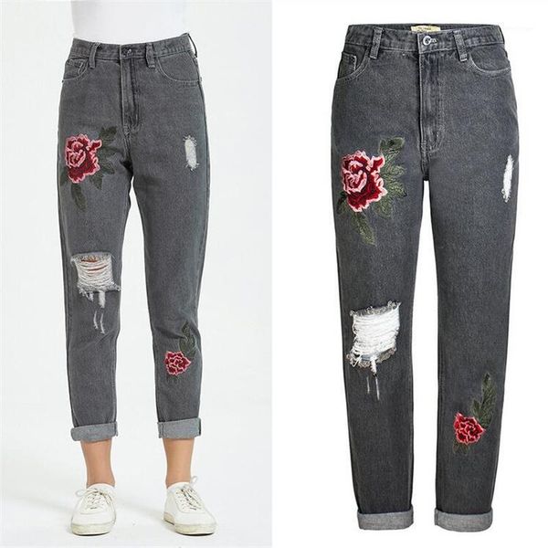 autumn jeans woman fashion rose embroidery pants boyfriend jeans for women high waist ladies 100% cotton hole denim pants1, Blue
autumn jeans woman fashion rose embroidery pants boyfriend jeans for women high waist ladies 100% cotton hole denim pants1, Blue