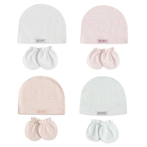 newborn baby hat gloves set soft cotton stripe cap anti scratch mittens infants warmer wear supplies1, Yellow
newborn baby hat gloves set soft cotton stripe cap anti scratch mittens infants warmer wear supplies1, Yellow