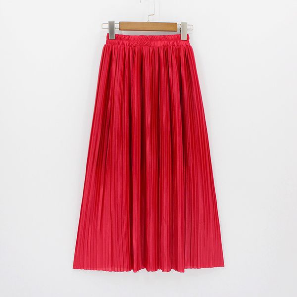 new women fashion elastic plus size long skirts high waist pleated maxi skirt saia bling metallic silk korean tutu skirt y200326, Black
new women fashion elastic plus size long skirts high waist pleated maxi skirt saia bling metallic silk korean tutu skirt y200326, Black