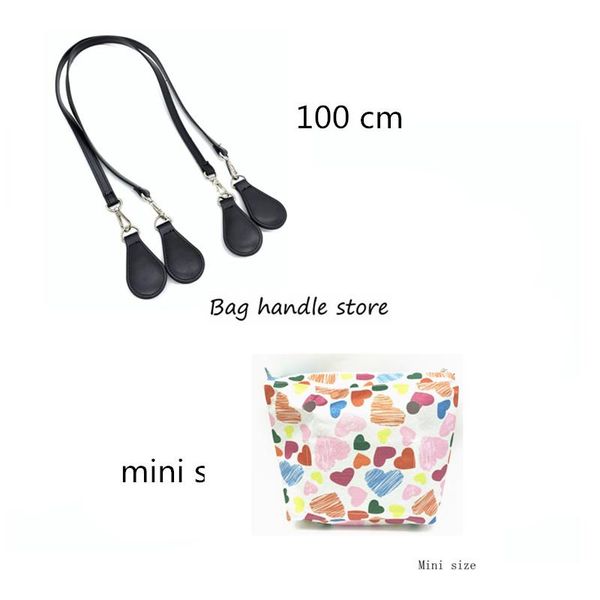 mini insert with 100 cm bag handle for obag tote 
mini insert with 100 cm bag handle for obag tote