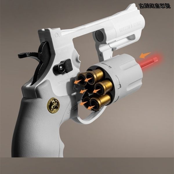 45small moon revolver soft bullet shooter small gun smashing cannon children's simulated pistol model boy metal accessories toy
45small moon revolver soft bullet shooter small gun smashing cannon children's simulated pistol model boy metal accessories toy