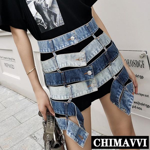 streetwear denim skirt women 2020 summer new cool high waist hollow color matching hip skirt denim jeans strap, Black
streetwear denim skirt women 2020 summer new cool high waist hollow color matching hip skirt denim jeans strap, Black