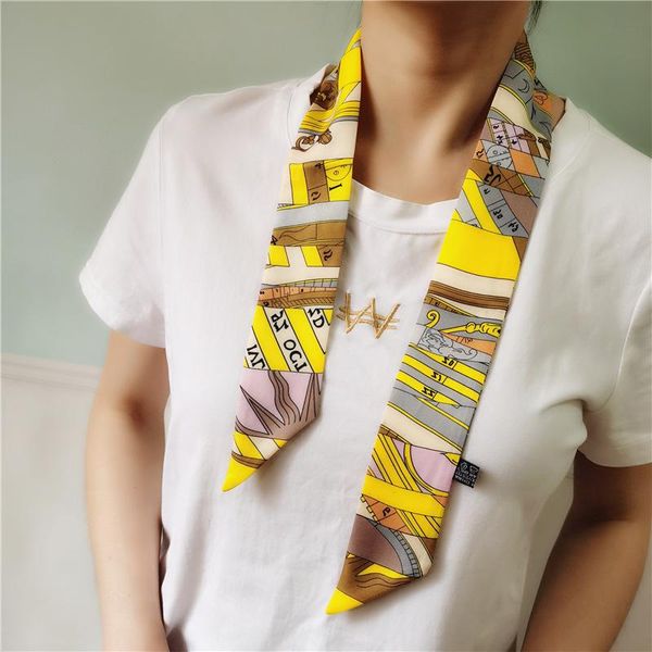 imitated silk scarves women's versatile mixed colors printed letter business small neckerchief arm bag ribbon, Blue;gray
imitated silk scarves women's versatile mixed colors printed letter business small neckerchief arm bag ribbon, Blue;gray