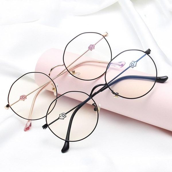 fashion rounds metal anti-blue light eyeglasses women optical myopia glasses classic men prescription eyeglasses computer, Black
fashion rounds metal anti-blue light eyeglasses women optical myopia glasses classic men prescription eyeglasses computer, Black