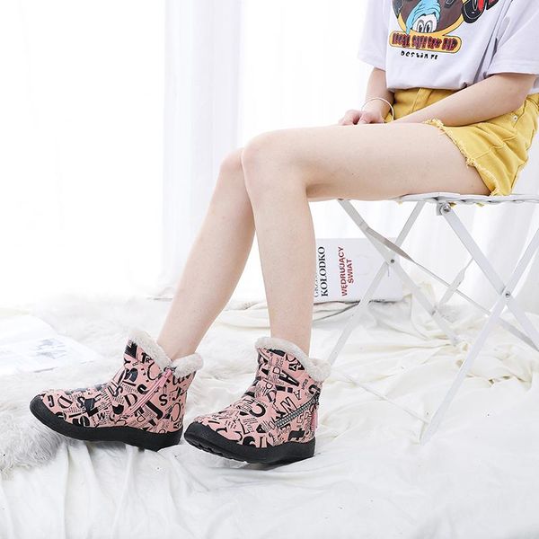 women boots snow boots female plush winter women warm ankle botas mujer winter shoes woman plus size 43, Black
women boots snow boots female plush winter women warm ankle botas mujer winter shoes woman plus size 43, Black