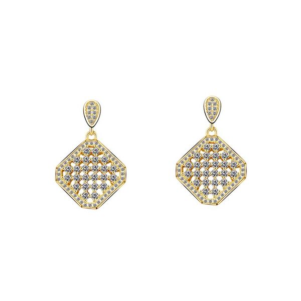luxury micro pave cubic zirconia geometric square drop earrings filled gold color oval statement jewelry women fashion orecchini, Silver
luxury micro pave cubic zirconia geometric square drop earrings filled gold color oval statement jewelry women fashion orecchini, Silver
