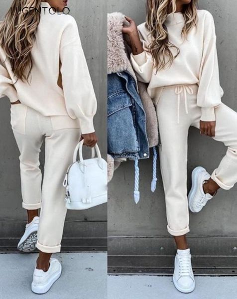 lugentolo women's autumn two piece set fashion casual turtlenck solid color elastic waist long pencil pants new female sets, Gray
lugentolo women's autumn two piece set fashion casual turtlenck solid color elastic waist long pencil pants new female sets, Gray