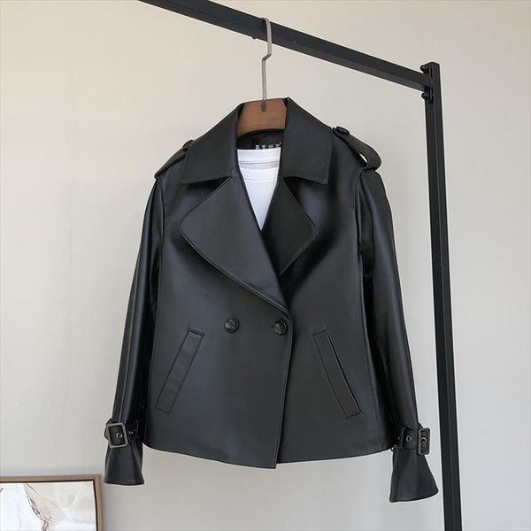 black plus size leather jackets for women long sleeve epaulet notched lapel double breasted womens leather jacket 5xl
black plus size leather jackets for women long sleeve epaulet notched lapel double breasted womens leather jacket 5xl