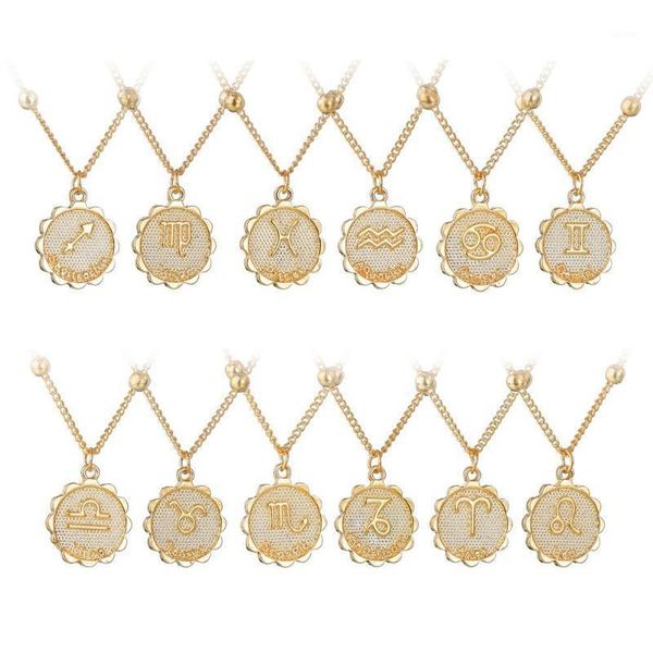 qiming twelve horoscope coin necklace women gold pendant zodiac necklace leo chain 12 constellation birthday jewelry gift1, Silver
qiming twelve horoscope coin necklace women gold pendant zodiac necklace leo chain 12 constellation birthday jewelry gift1, Silver