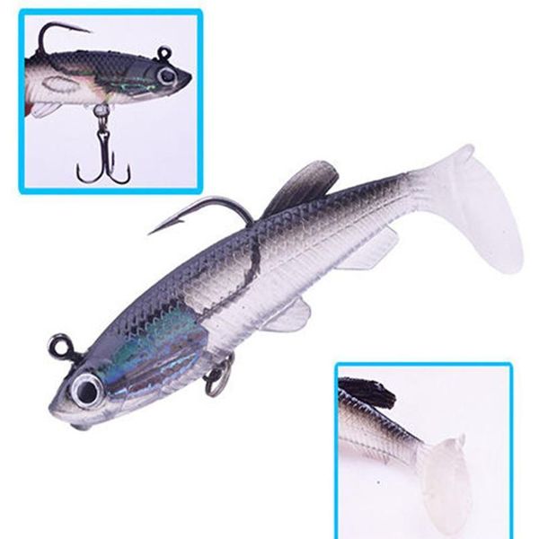 gobygo 1pcs 14g/80mm soft fishing lures sile lead head fish lifelike wobbler worm t-tail shad bait bass carp jigging qylwxu
gobygo 1pcs 14g/80mm soft fishing lures sile lead head fish lifelike wobbler worm t-tail shad bait bass carp jigging qylwxu