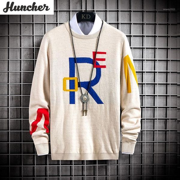 men's sweaters huncher mens knitted sweater men 2021 winter jumper vintage print oversized pullover korean style beige for men1, White;black
men's sweaters huncher mens knitted sweater men 2021 winter jumper vintage print oversized pullover korean style beige for men1, White;black