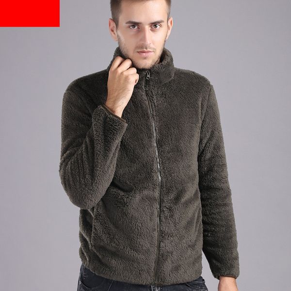 brand men's jackets coral fleece short cardigan coat middle-aged for male caught jacket clothing garment kg-725, Black;brown
brand men's jackets coral fleece short cardigan coat middle-aged for male caught jacket clothing garment kg-725, Black;brown