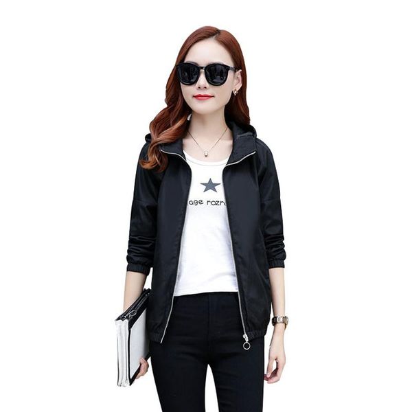 women's jackets windbreak jacket women long sleeve hooded coats spring autumn casual solid zip up basic for baseball uniform yf250, Black;brown
women's jackets windbreak jacket women long sleeve hooded coats spring autumn casual solid zip up basic for baseball uniform yf250, Black;brown